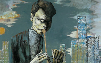 sergio vacchi dettaglio di solitudine di chet baker